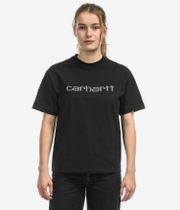 Carhartt WIP W' Rivet Script Organic T-Shirt women (black silver)