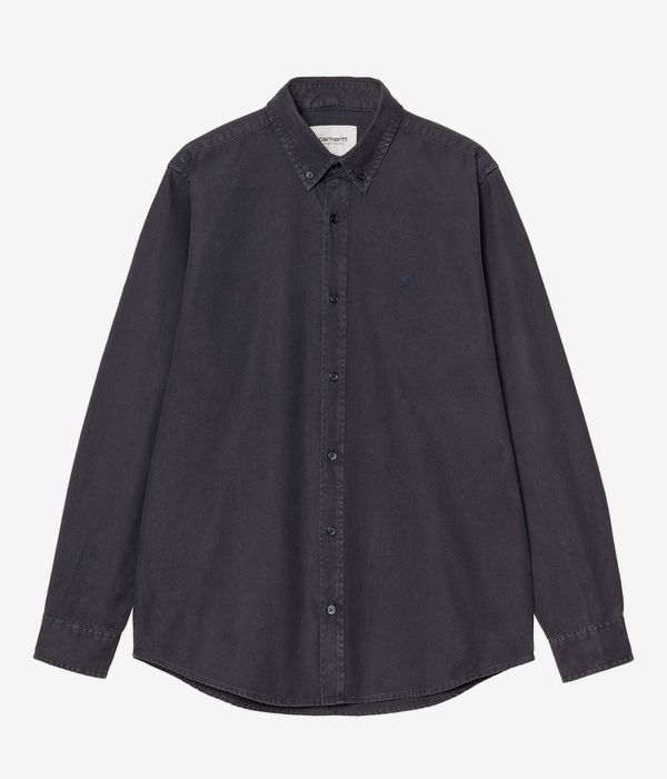 Carhartt WIP Bolton Oxford Camicia (dark navy)