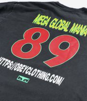 Obey Mega Global Mania Longsleeve (pigment true vintage black)