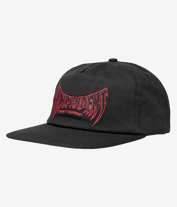 Independent Voltage Span Snapback Casquette (black)