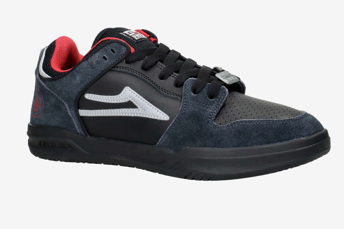 Lakai Telford Low Chaussure (black charcoal suede)