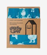 Lousy Livin Viva Con Agua Boxers (aqua)