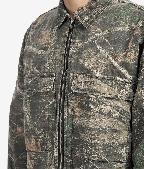 Butter Goods Ripstop Core Veste (forest camo)