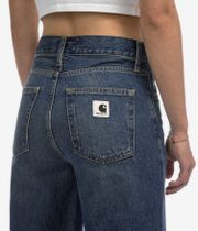 Carhartt WIP W' Arin Pant Corganic Fairfield Vaqueros women (blue dark used wash)