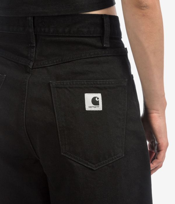 Carhartt WIP W' Brandon Pant Smith Vaqueros women (black rinsed)