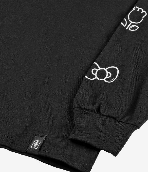 Girl x Hello Kitty 50th Anniversary Sleeve Longsleeve (black)