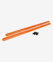 Enjoi Tummy Sticks Deck Rails (orange) pacco da 2