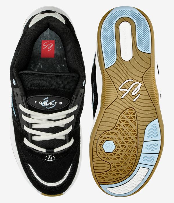 éS TJ Rogers Shoes (black blue white)