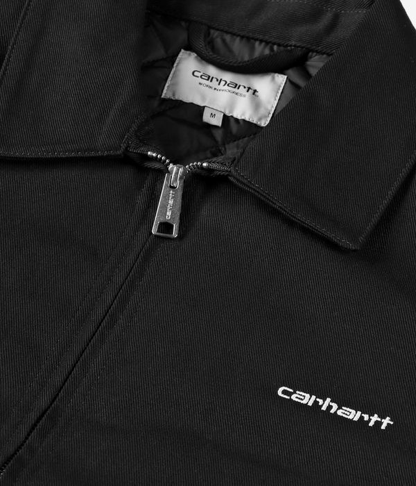 Carhartt WIP Module Script Watertown Jacket (black white rigid)