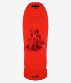 Welcome x Batman Knockout 10" Planche de skateboard (red black dip)