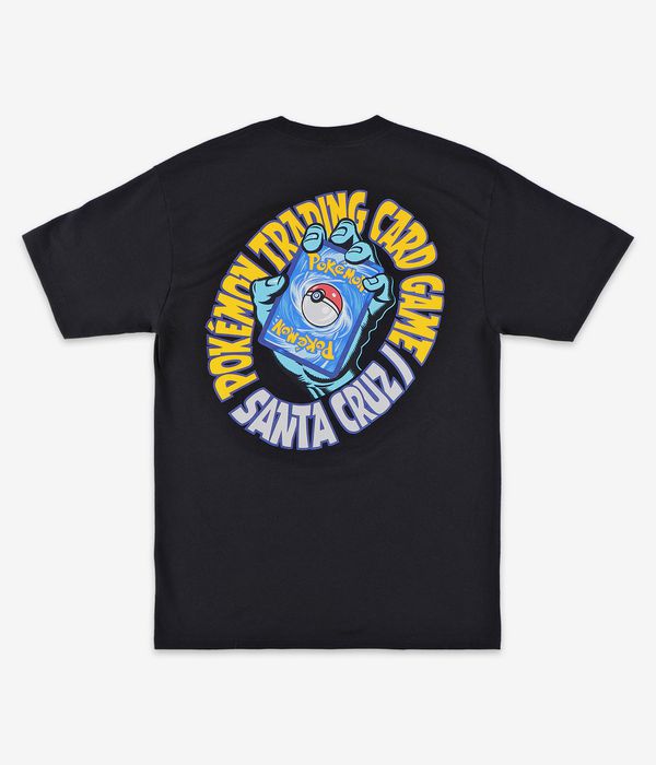 Santa Cruz x Pokémon TCG Hand T-Shirt (black)