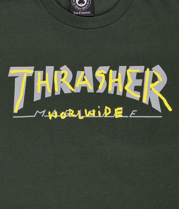 Thrasher Trademark T-Shirty (forest green)