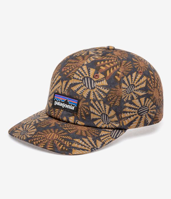 Patagonia P-6 Label Trad Casquette (sun wave smolder blue)