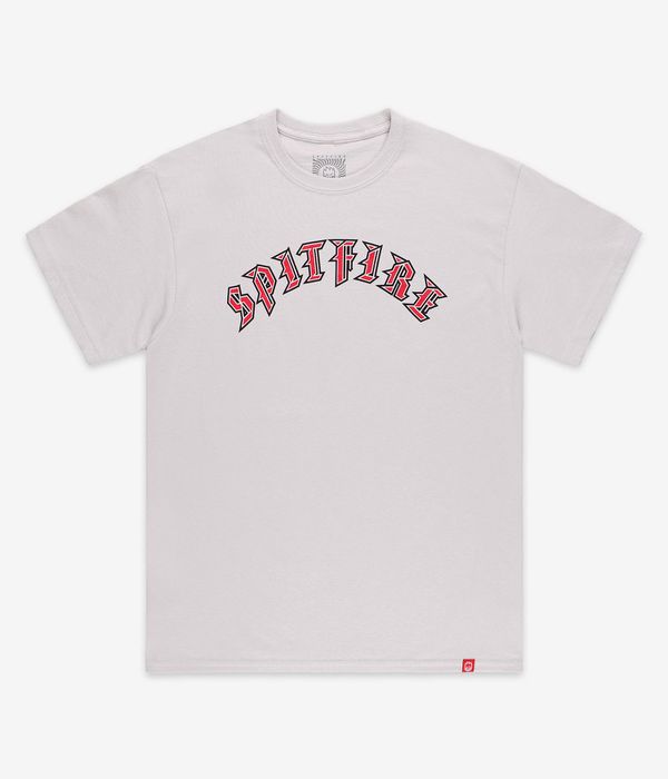 Spitfire Old E T-Shirt (ice grey red)