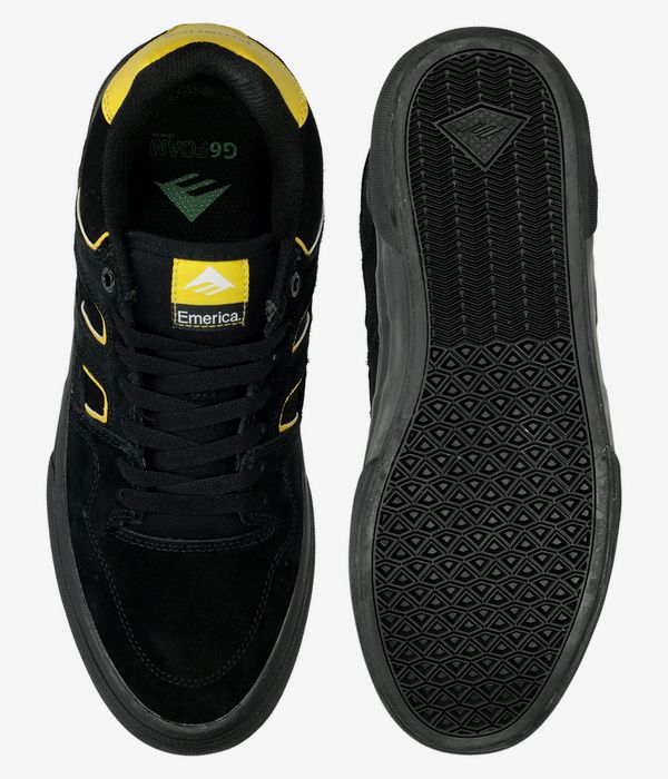Emerica Tilt G6 Vulc Shoes (black yellow black)