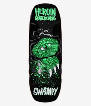 Heroin Skateboards Swampy Alligator Shovel 10.5" Planche de skateboard (black green)