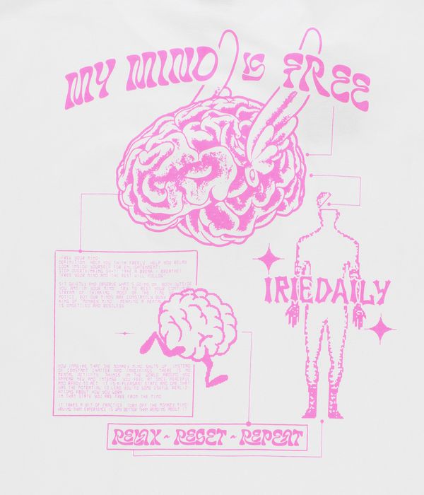 Iriedaily Free Mind Camiseta (white)
