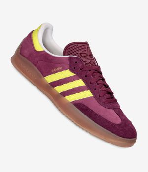 adidas Skateboarding Puig Samba Shoes (maroon semi solar yellow shadow)