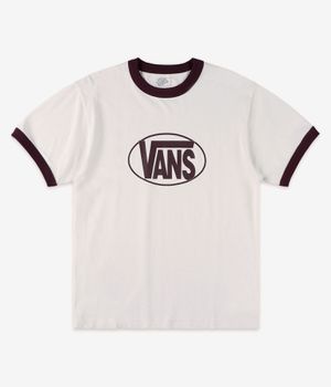 Vans Center Chest Ringer T-Shirty (marshmallow II)