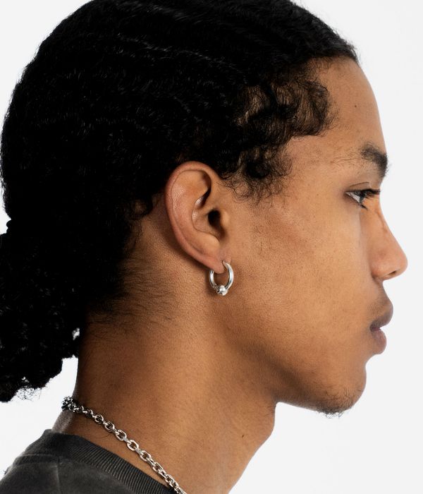 Twojeys 1 Ball Earrings (silver)