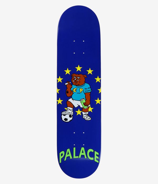 PALACE Bulldog 7.75" Skateboard Deck (blue)