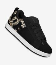 DC Court Graffik Shoes (cheetah black)