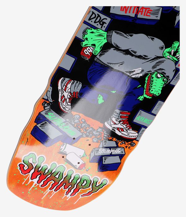 Heroin Skateboards Swampy Stomp 10.5" Skateboard Deck (multi)