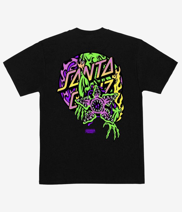 Santa Cruz x Stranger Things Demogorgon T-Shirt (black)