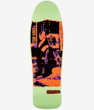 Santa Cruz Knox Punk Reissue 9.98" Tavola da skateboard (neon ink mint dip)