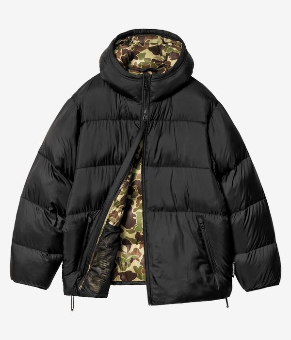 Shop Carhartt WIP Toronto Jacket black camo duck green online skatedeluxe