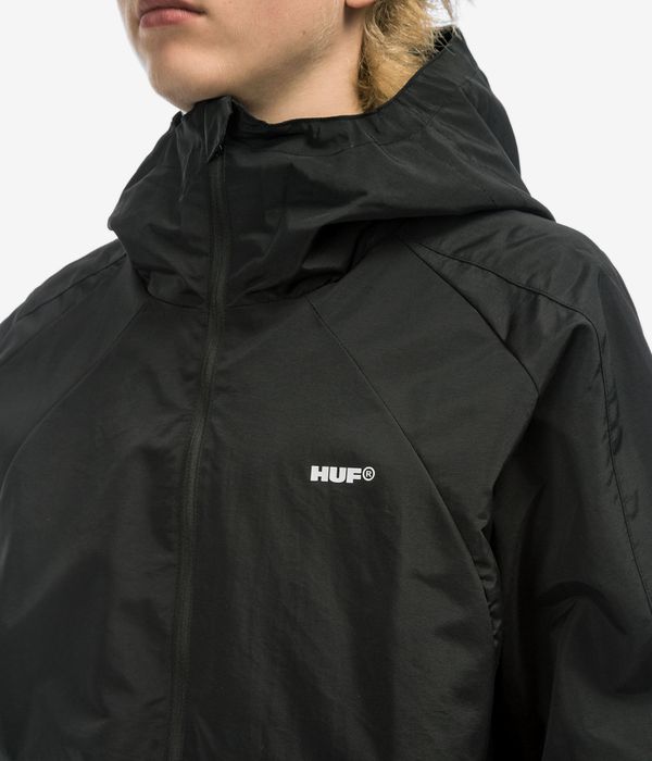 HUF All Caps Shell Jacke (black)