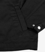 Carhartt WIP Module Script Denison Veste (black white rinsed)