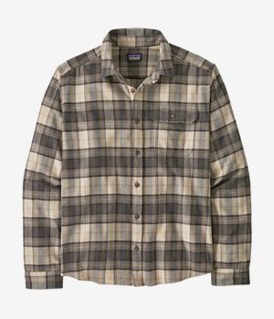 Patagonia Cotton In Conversion LW Fjord Flannel Camicia (spotter forge grey)