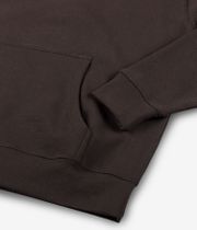 skatedeluxe Square Organic sweat à capuche (dark brown)