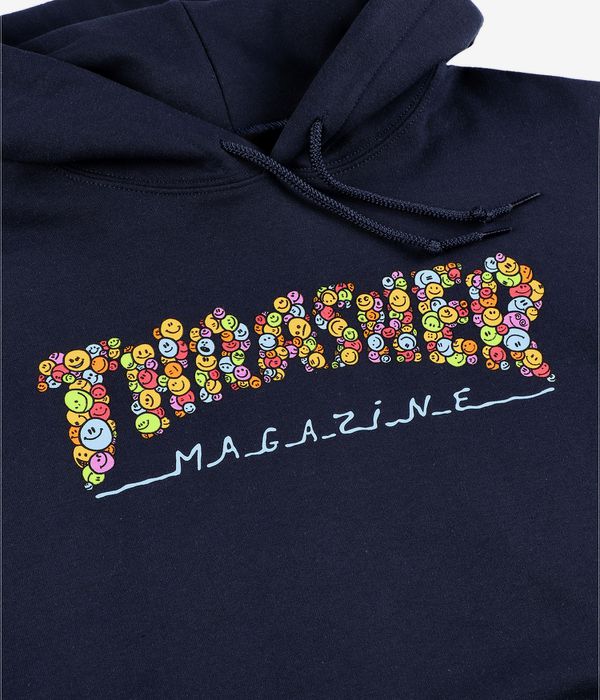 Thrasher Smile Hoodie (navy)