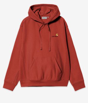 Carhartt WIP American Script Hoodie (oxide red)
