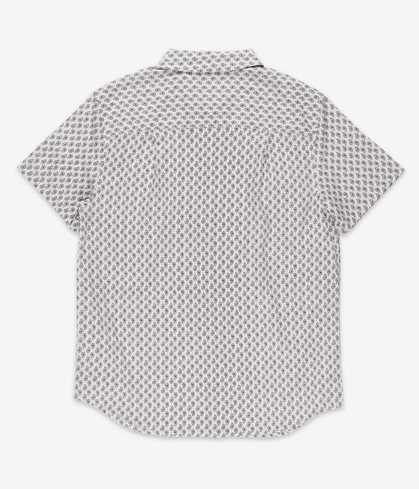Brixton Charter Print Shirt (off white paisley)