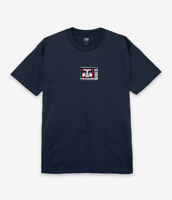 Obey TV T-shirt (navy)