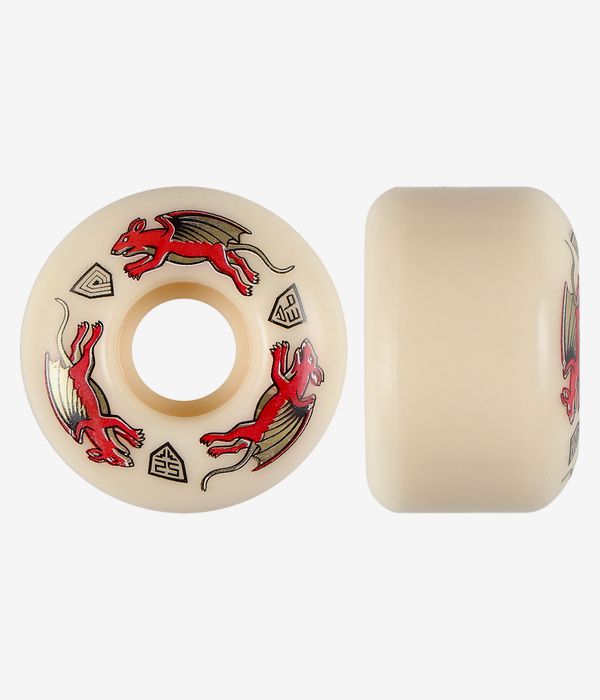 Powell-Peralta Dragons Nano Rat AV4 Asymmetrical Medium Ride Kółka (offwhite) 52 mm 93A czteropak