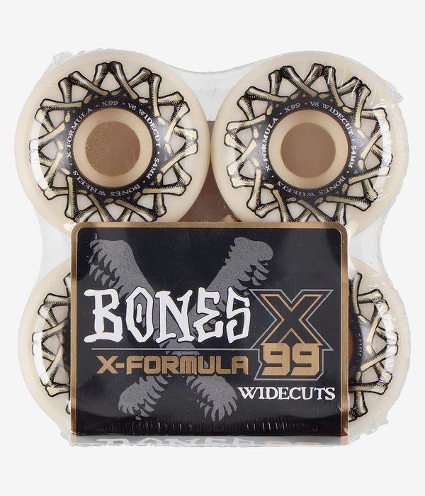 Bones X Formula V6 Wheels (white gold) 54 mm 99A 4 Pack