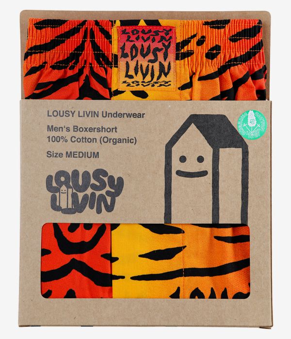 Lousy Livin Tiger Boxershorts (saffron)