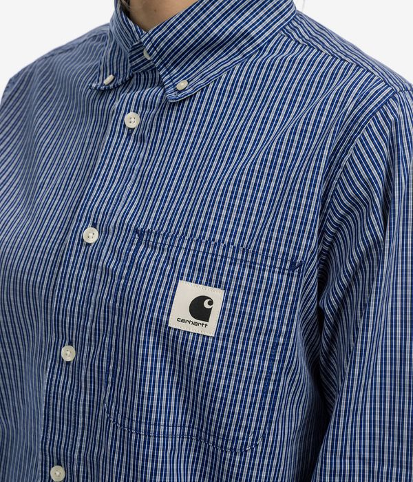 Carhartt WIP W' Groff Chemise women (check blue)