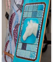 Passport Soap Series Mare 8.5" Skateboard Deck (blue)