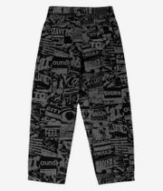 Wasted Paris Mind Casper Pantalons (black faded black)