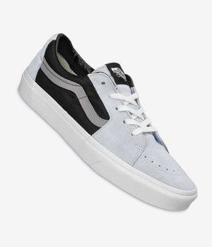 Vans Sk8-Low Shoes (two tone light blue black)