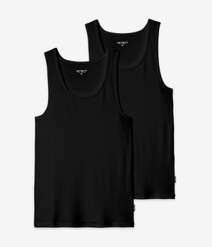 Carhartt WIP A-Shirt Organic Tank-Top (black black) 2er Pack