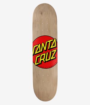 Santa Cruz Classic Dot 8.375" Skateboard Deck (brown)