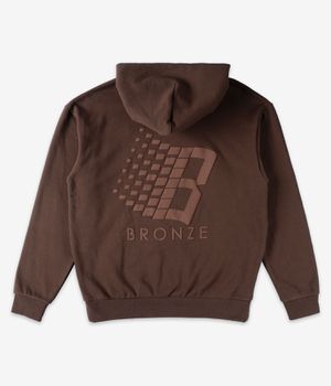 Bronze 56k B Logo Puff Print Sudadera (brown)