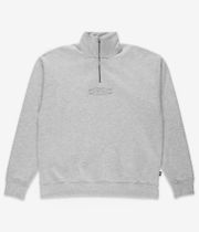 Antix Simplex Half Zip Sweatshirt (heather white)