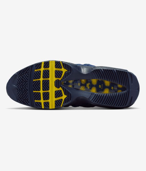 Nike SB x Eric Koston Air Max 95 Shoes (obsidian and speed yellow)